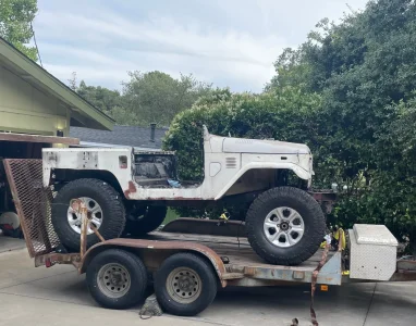 fj40 roller on trailer.webp